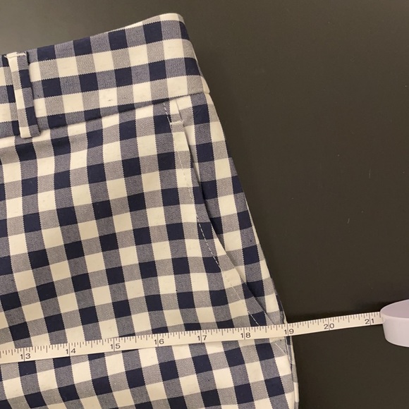 โSOLDโ๐3 for $35๐Banana Republic Navy Gingham Pants - Picture 13 of 13